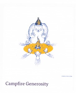 campfire generosity