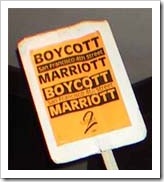 boycott marriott