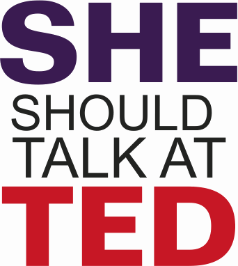 Ted Conference Logo. SHE Should Talk At TED: 5 Ways